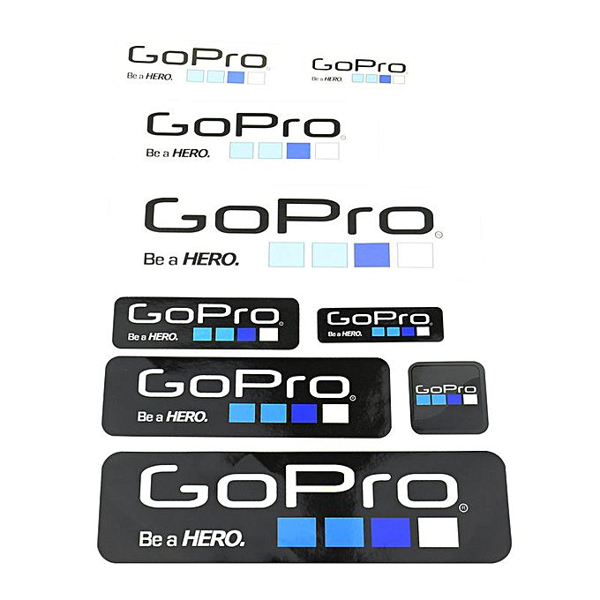 600x600 Cool Icon Sticker Pcs Logo Stickers Decal Set For Gopro