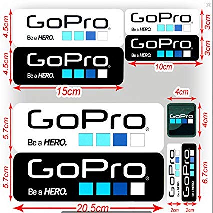 425x425 Action Pro Lot Hero Camera Sticker Icon Adhesive