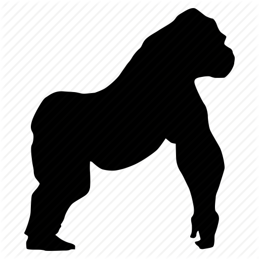 Gorila, Gorilla, Jungle, Zoo Icon 512x512 Gorila, Gorilla, Jungle, Zoo Icon