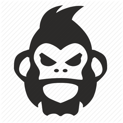 Angry, Face, Gorilla, Monkey, Rage Icon 512x512 Angry, Face, Gorilla, Monkey, Rage Icon