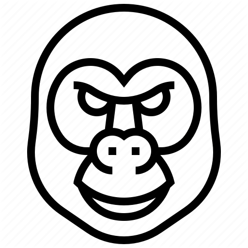 Animal, Ape, Gorilla, Monkey, Wild Icon 512x512 Animal, Ape, Gorilla, Monkey, Wild Icon