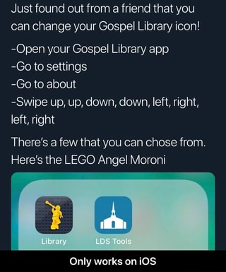 320x385 Just Found Out From A Friend That You Can Change Your Gospel