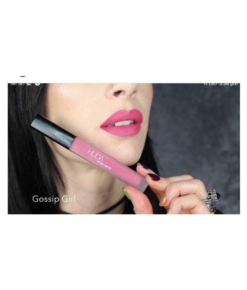 850x995 Huda Beauty Liquid Lipstick Gossip Girl Heartbreaker Icon Ml