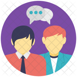 256x256 Gossip Icon Of Flat Style
