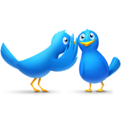 256x256 Gossip Birds Icon Tweet My Web Iconset Artdesigner Lv