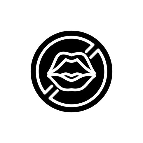 490x490 Ramadan No Gossip Icon Glyph Ramadan Kareem