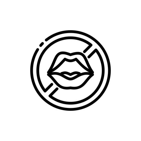 490x490 Ramadan No Gossip Icon Outline Ramadan Kareem