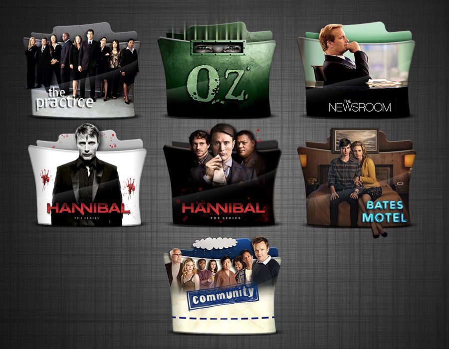 Tv Series Folder Icons 900x700 Tv Series Folder Icons