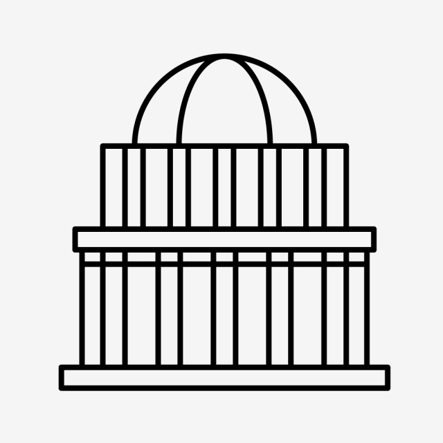640x640 Government Building Icon, Building, Government, Politics Png