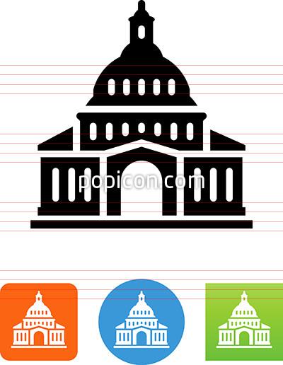 400x516 Government Building Icon
