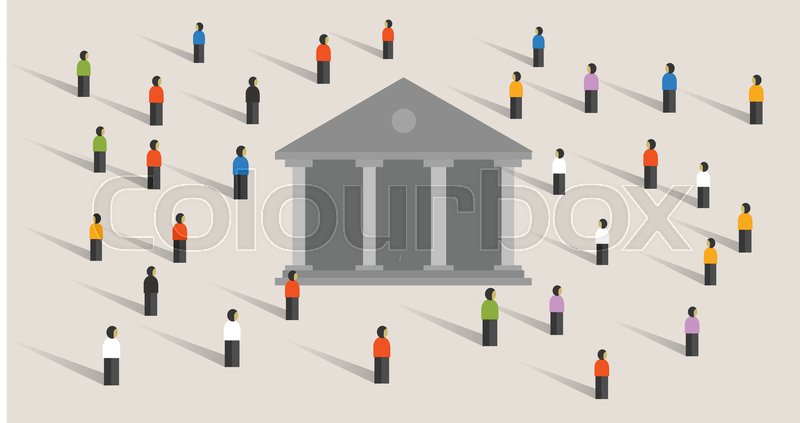 800x423 Government Building Icon Court Symbol Stock Vector Colourbox