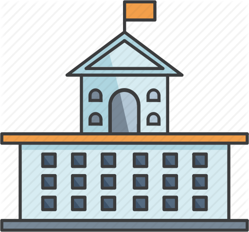 512x477 Building, College, Flag, Government, Office, School, University Icon