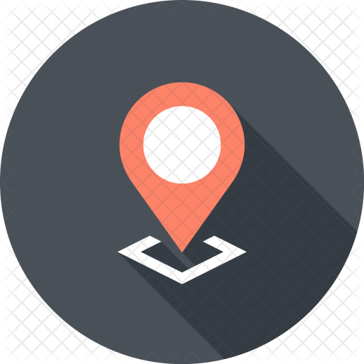 512x512 Gps Icon Of Flat Style