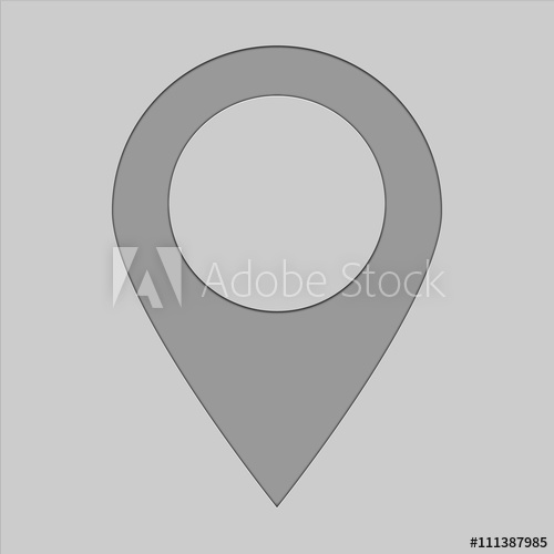 500x500 Label On The Map Icon Gps Map Icon Vector Map Pointer Icon Gps