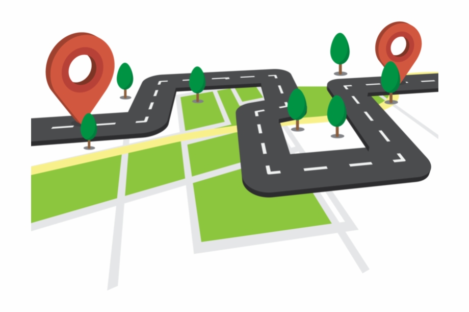 920x611 Map Material Tracking Icon Route Global Positioning