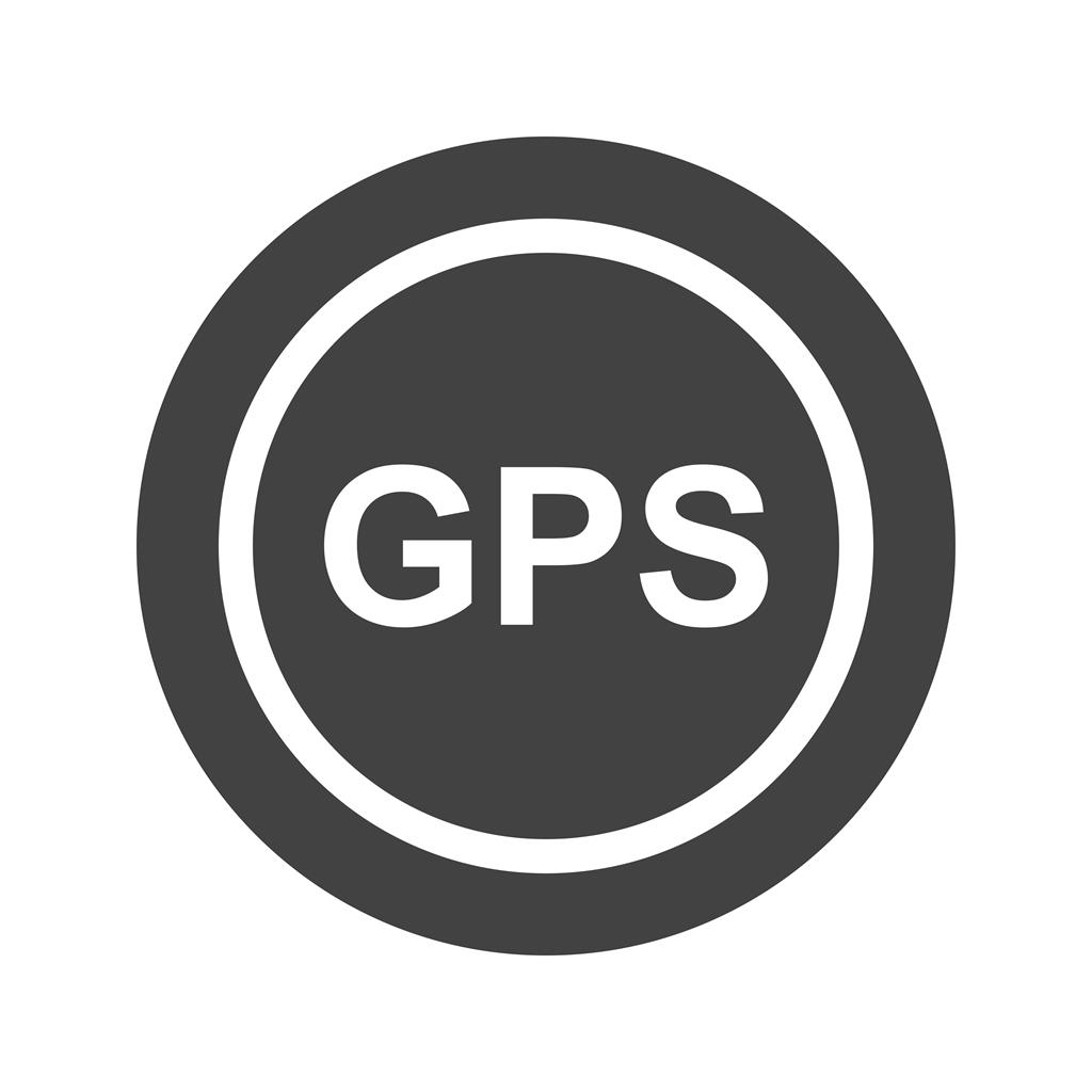 1024x1024 Gps I Glyph Icon