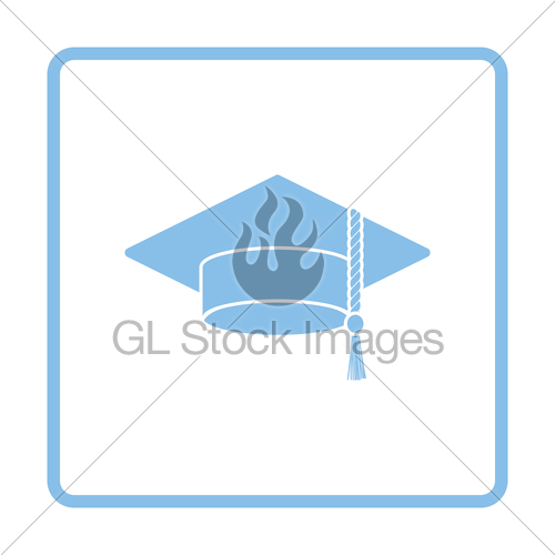 500x500 Graduation Cap Icon Gl Stock Images