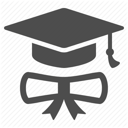 512x512 Degree, Diploma, Graduate, Graduation Cap, Hat Icon