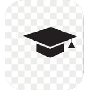 300x300 International Graduate Vector Icon Isolated On Transparent