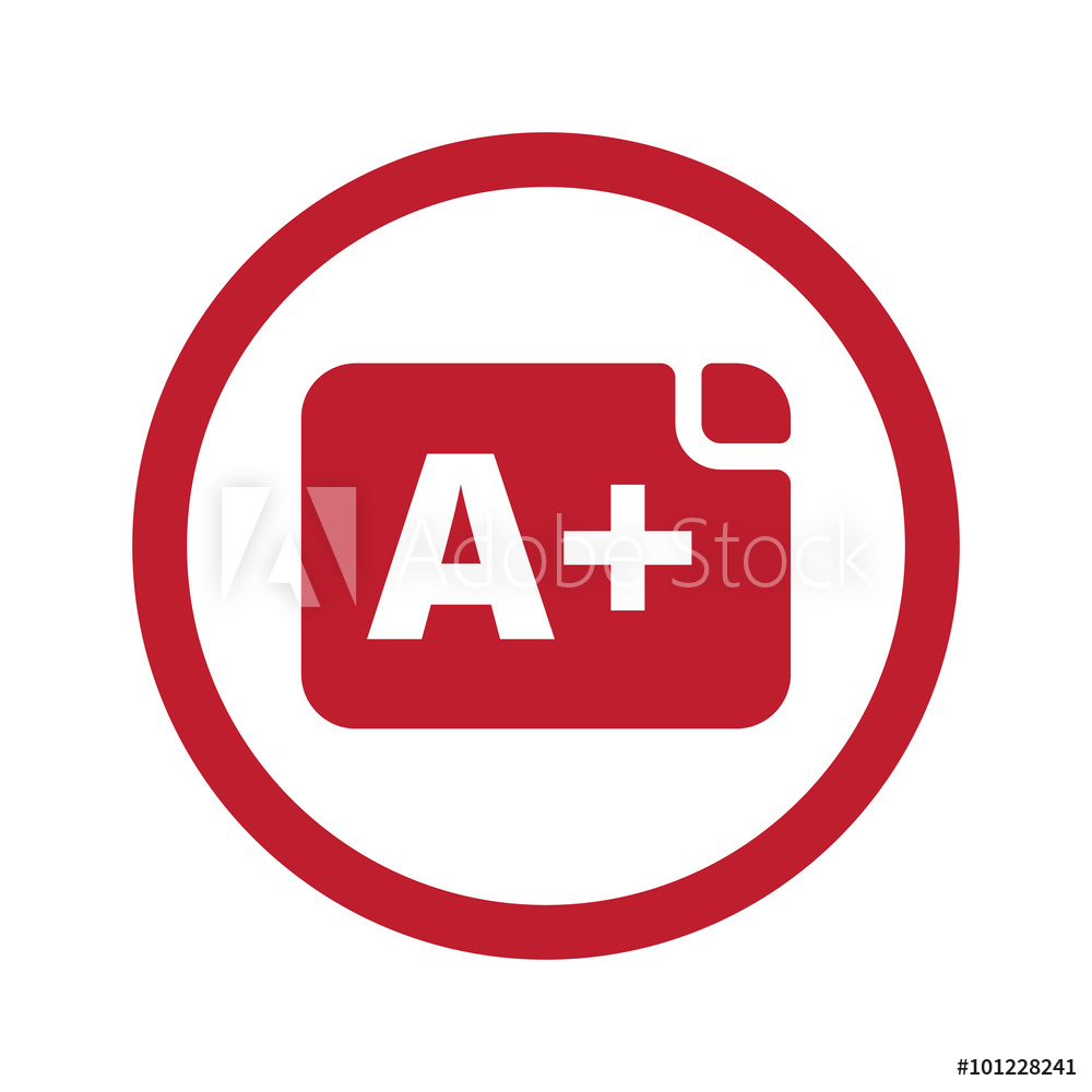Fotografie, Obraz Flat Red Grade Icon In Circle On White Posters Cz 1000x1000 Fotografie, Obraz Flat Red Grade Icon In Circle On White Posters Cz