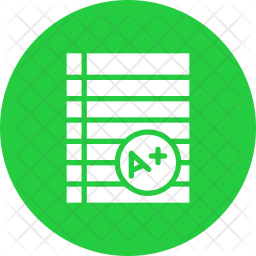 Grade Icon Of Glyph Style 256x256 Grade Icon Of Glyph Style