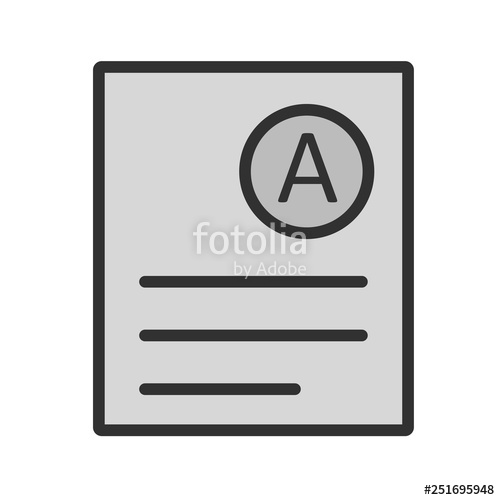 Vector A Grade Icon Stock Image And Royalty Free Vector 500x500 Vector A Grade Icon Stock Image And Royalty Free Vector