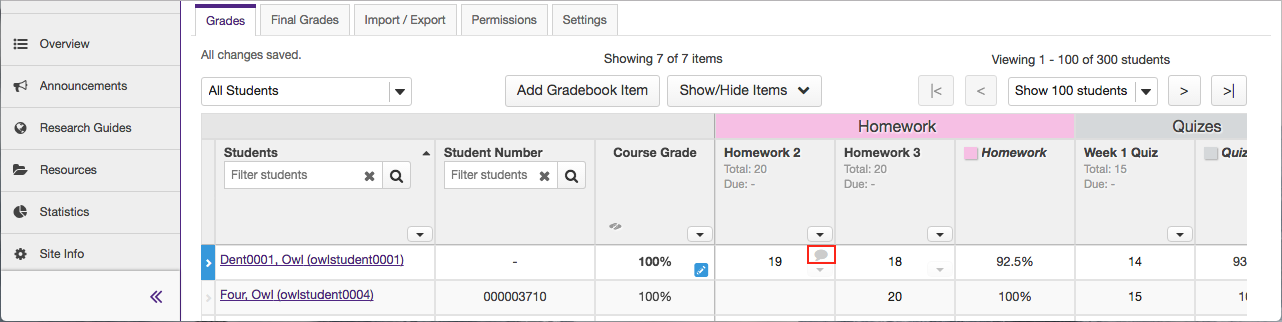 1282x322 Enter Grades