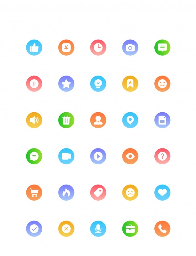 626x814 Gradient Icon Vectors, Photos And Free Download