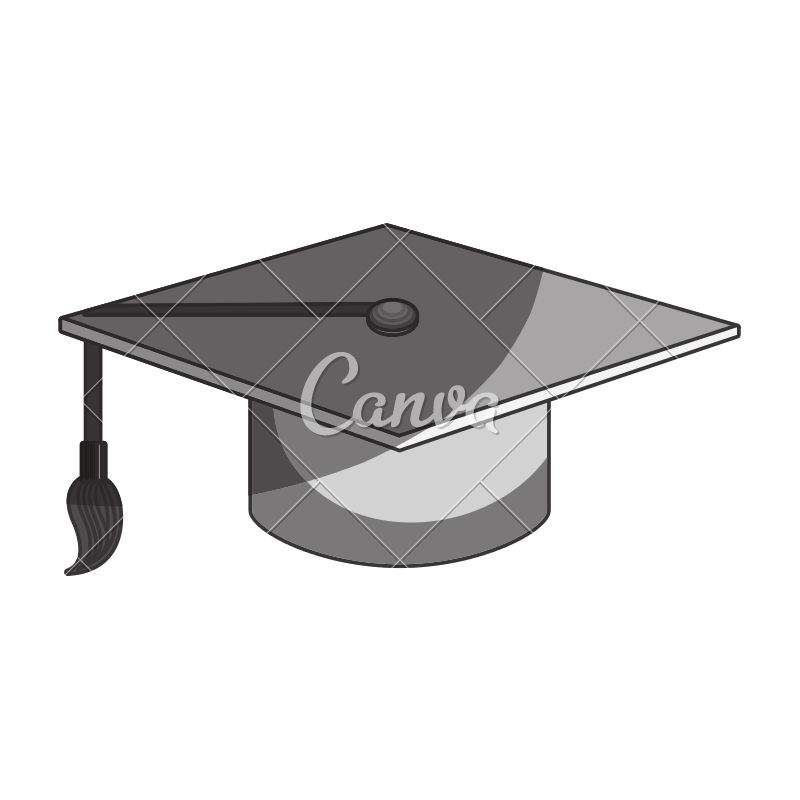 800x800 Graduation Hat