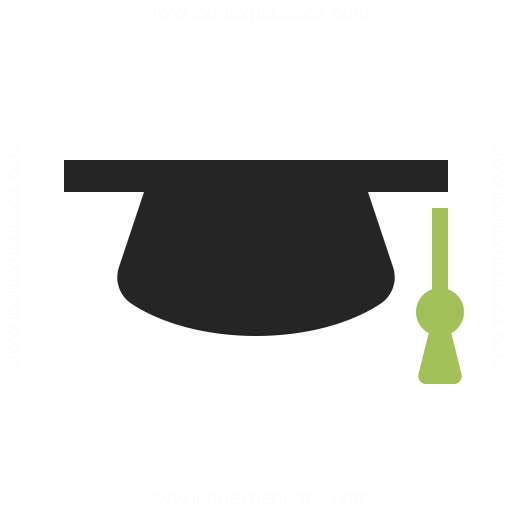 512x512 Graduation Hat Icon Iconexperience