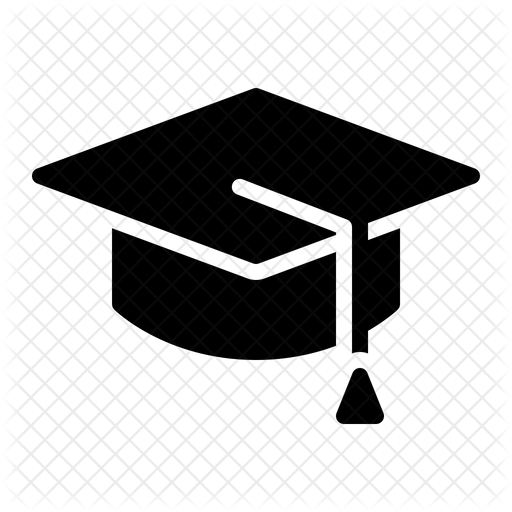 Graduation Hat Icon at Vectorified.com | Collection of Graduation Hat ...
