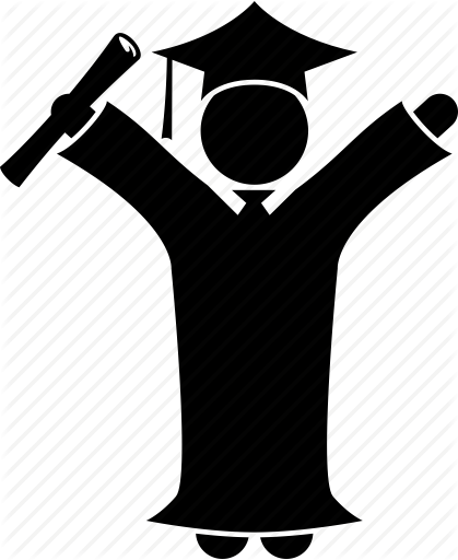 419x512 Child, Graduate, Graduation, Junior, School, Student, Success Icon