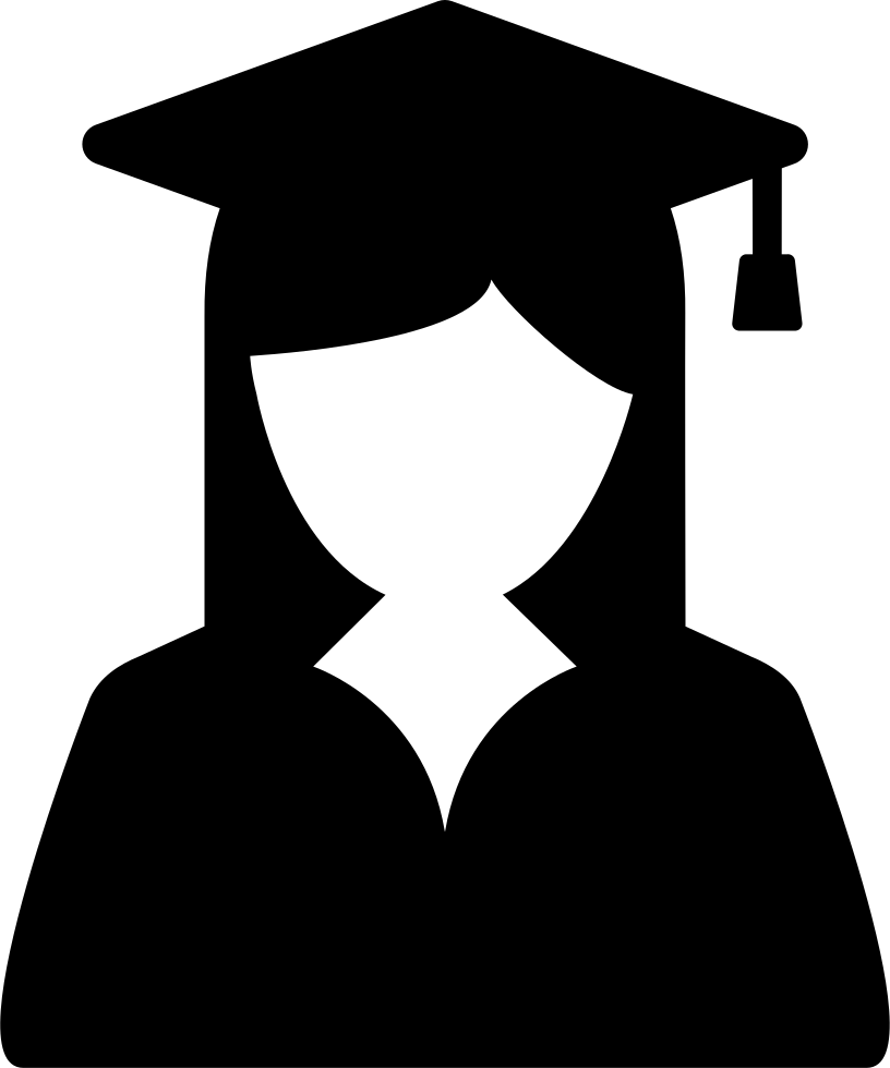 816x980 Female Graduate Student Png Icon Free Download