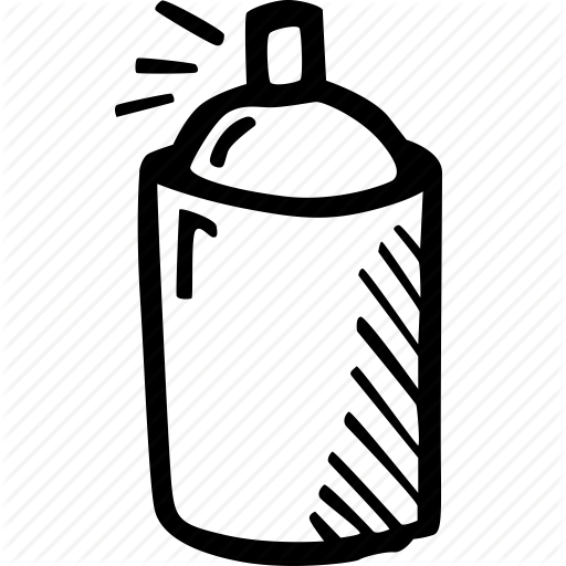 512x512 Can, Graffiti, Painting, Renovation, Spray, Tools, Wall Icon