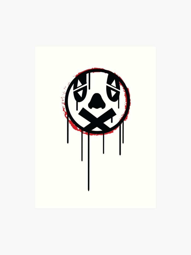 750x1000 Akira Clown Graffiti Icon Art Print
