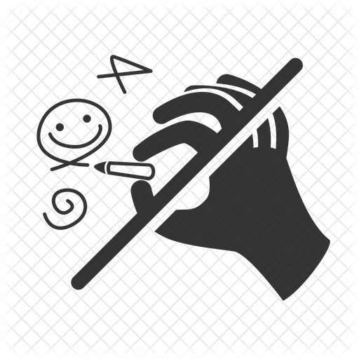 512x512 Graffiti Icon Of Glyph Style