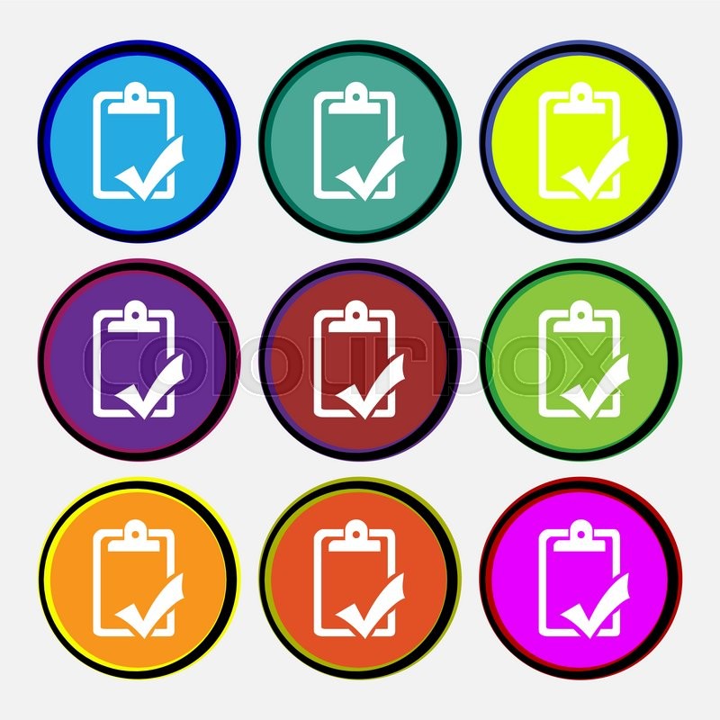 Document Grammar Control, Test, Work Stock Vector Colourbox 800x800 Document Grammar Control, Test, Work Stock Vector Colourbox