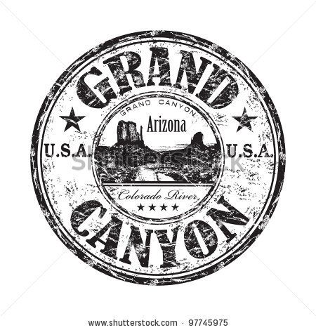 450x470 Grand Canyon Grunge Iconlogo Canyon Logo Type