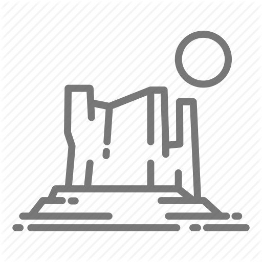 512x512 Arizona, Desert, Grand Canyon, Rock, Sun Icon