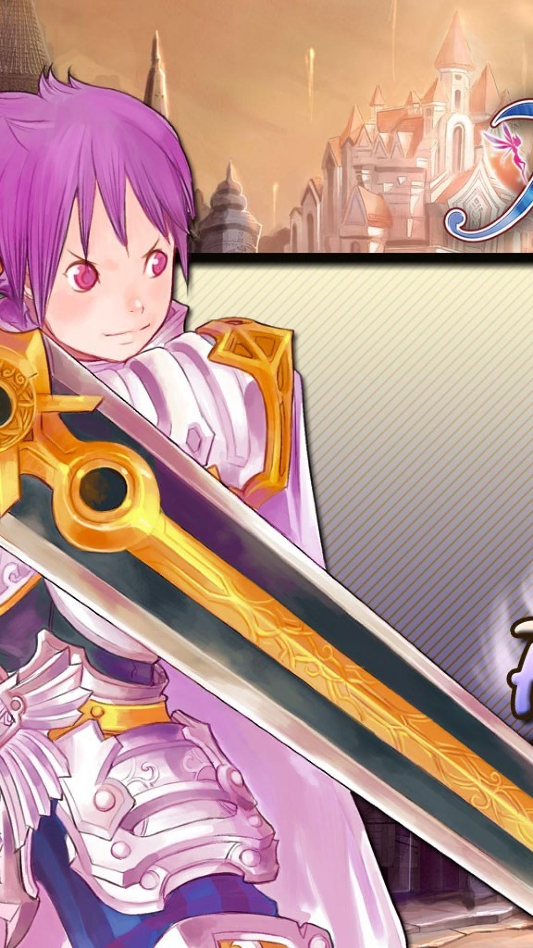 1080x1920 Video Games Paladin Mmo Mmorpg Grand Fantasia Wallpaper