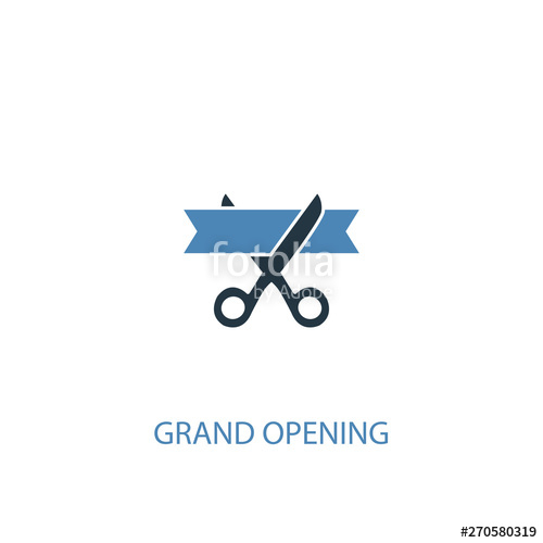 500x500 Grand Opening Icon Simple Element Illustration Grand Opening