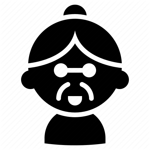 512x512 China, Elderly, Grandma, Senile Icon