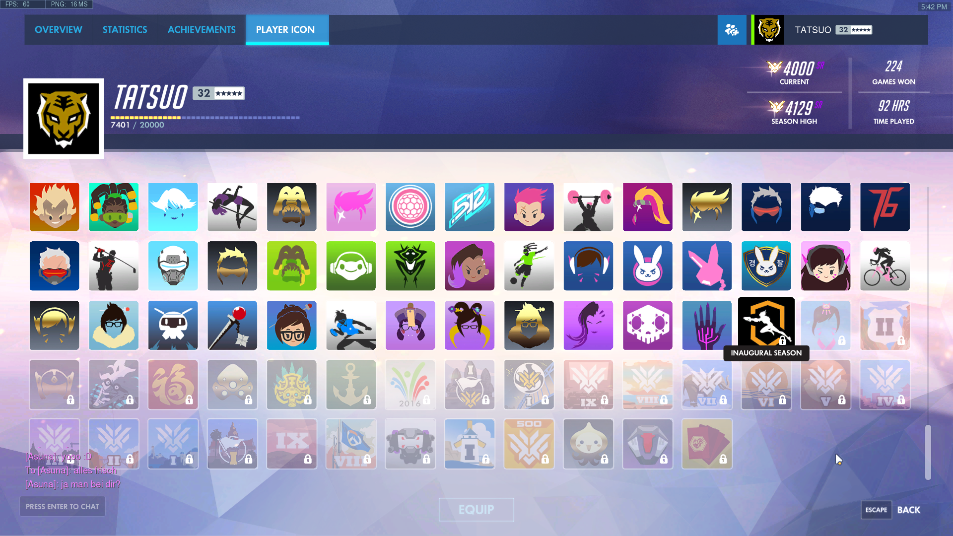 1920x1080 New Inaugural Season Player Icon! Competitiveoverwatch