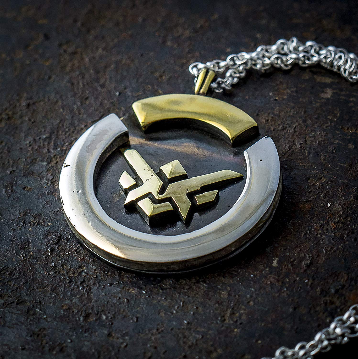 1497x1500 Grandmaster Silver Brass Pendant, Inspired
