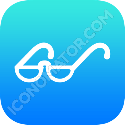 409x409 Glasses Grandpa Icon