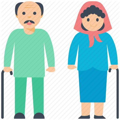 512x512 Couple Goals, Grandparents, Old Age, Old Couple, Parents Icon