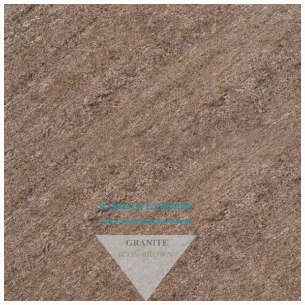 600x600 Icon Brown Granite Tile Slab Samyak Exports