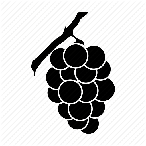 512x512 Food, Fruit, Grape, Grapes, Racimo, Uva Icon