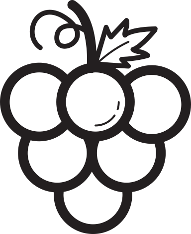 384x469 Fruit, Fruits, Grape Icon Free Of Fruits And Veggies