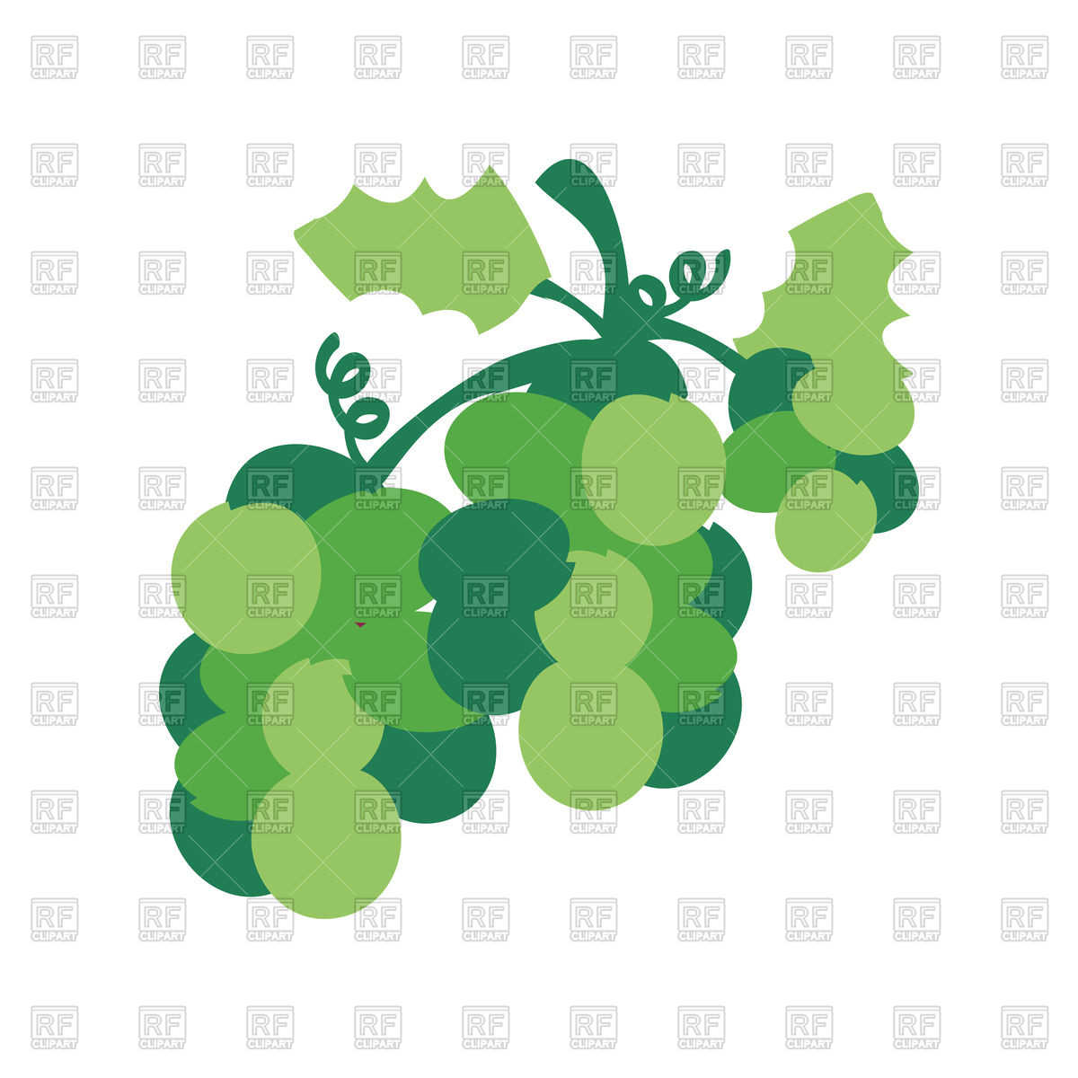 1200x1200 Grape Icon Green Design Vector Image Of Food And Beverages Pixia